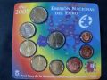 Испания 2007 – Комплектен банков евро сет от 1 цент до 2 евро + 2 евро Римски договор (TOR), снимка 2
