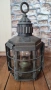 Dumbarton Scotland 1913 автентичен стар корабен фенер от месинг и стъкло, снимка 1