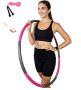 Обръч с тежести Ulocool Hula Hoop Fitness 95 см Фитнес масажен обръч за отслабване, снимка 10