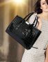 Стилна дамска бизнес чанта, снимка 4