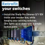 Shelly Pro Dimmer 0/1-10V PM – смарт контролер за осветление с DIN монтаж и Wi-Fi, снимка 2