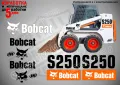 BOBCAT S205 стикери надписи, снимка 3