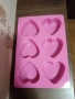 Силиконови молде с пеперуди,калинки и сърца., снимка 14