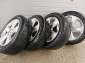 4 зимни гуми с големи грайфери - две Мишелин и две Континентал 215 55 18, снимка 1