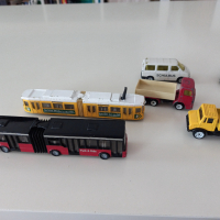 Интересни стари и по-нови SIKU колички, камиони, трамвай и автобус , снимка 13 - Колекции - 40406293