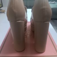 Дамски обувки с платформа на дебел ток, снимка 2 - Дамски елегантни обувки - 45418798