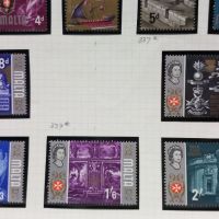Пощенски марки - Малта 1965, снимка 3 - Филателия - 45463868