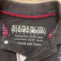 Мъжка фланелката Napapijri Размер XXL, снимка 4 - Тениски - 45469495