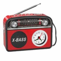 Преносимо радио с часовник и фенерче , снимка 2 - Антикварни и старинни предмети - 45572462