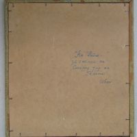 Рисунка акварел ок. 1960 г. Старият фар Галата Варна, в рамка 32/35 см, отлична, снимка 5 - Картини - 45249926