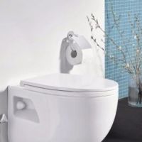 Хигиеничен душ комплект за почистване на тоалетна чиния, със стенен носач, снимка 3 - Други стоки за дома - 45522293