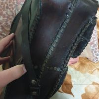 Стара кожена чанта , снимка 3 - Подаръци за жени - 45373775