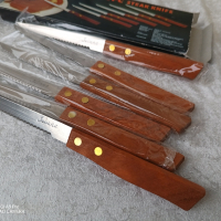 комплект ножове 6 броя , снимка 17 - Прибори за хранене, готвене и сервиране - 45073802