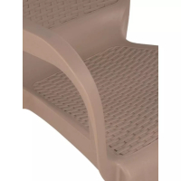 Полипропиленов стол с подлакътници - Капучино, снимка 8 - Столове - 44989492