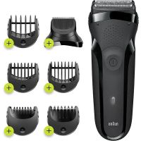 Braun Series 3 300BT Black, 3 в 1 бръснене, подстригване и оформяне на цялата ви брада, снимка 4 - Машинки за подстригване - 45684769