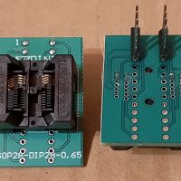 SSOP8 - ZIF адаптер за програматор , снимка 1 - Друга електроника - 45293614