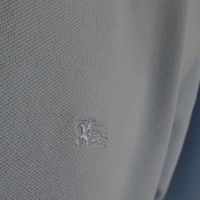 Burberry London  Pique Cotton Mens Size M / L  ОРИГИНАЛНА Тениска!, снимка 7 - Тениски - 45584575