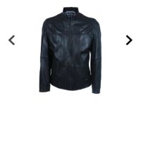 Hugo Boss Jips4 Leather Jacket Mens Size 50/L ОРИГИНАЛ! Ест. кожа!, снимка 18 - Якета - 45623960