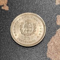 Монета Уругвай 25 сентесимо, 1960, снимка 3 - Нумизматика и бонистика - 45158942