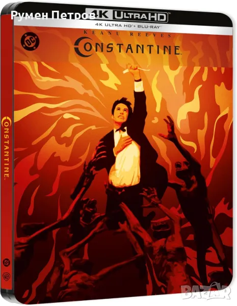 нов 4K + Blu Ray Steelbook - КОНСТАНТИН - CONSTANTINE - без БГ субтитри, снимка 1