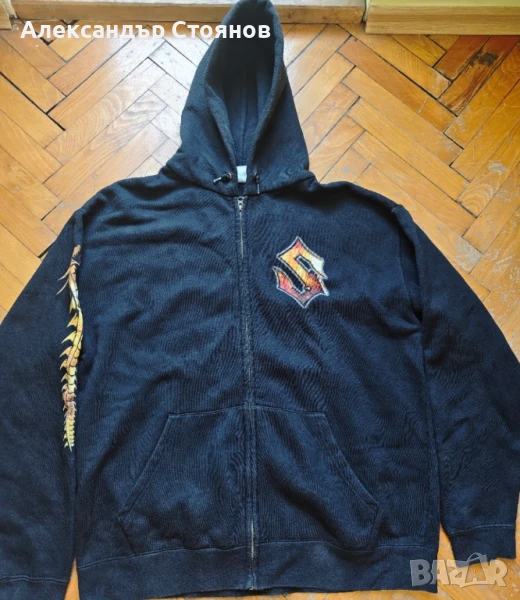 Суичер с качулка на шведската метъл група SABATON, снимка 1