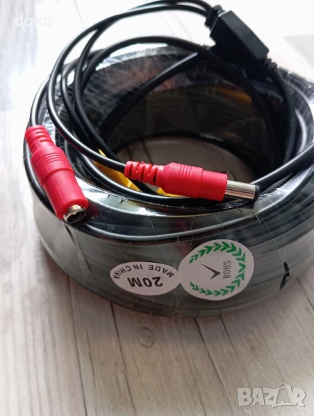 Кабел за камери 20м/3бр, снимка 1