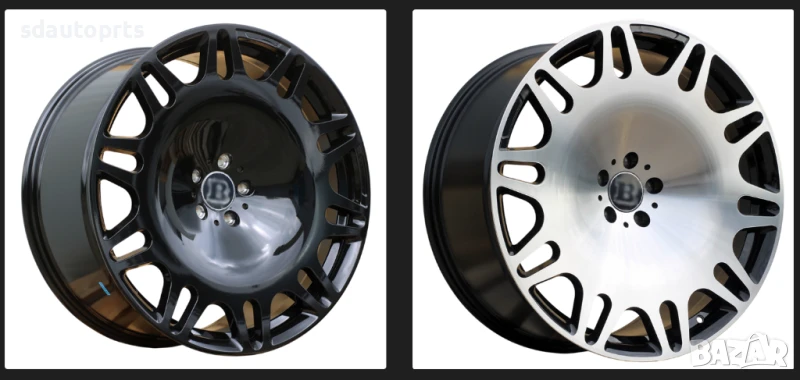 22" Ковани Джанти B Style 5x112 Mercedes W223 X223 223 , снимка 1