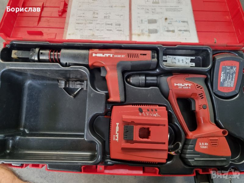 Hilti DX351 BT / Hilti XBT 4000-A -Уред за директен монтаж, снимка 1