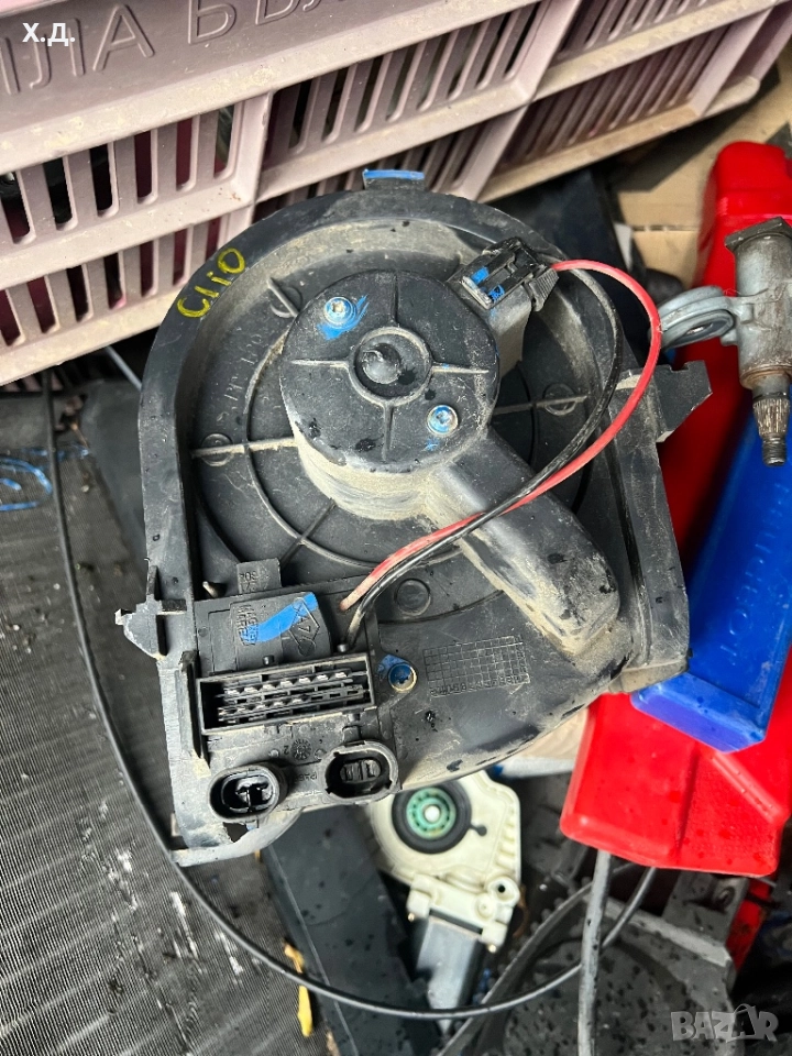 Вентилатор парно Рено Клио2 2000г , снимка 1