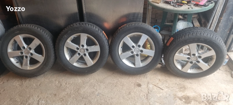 Джанти с гуми Mazda 195 65 r15, снимка 1