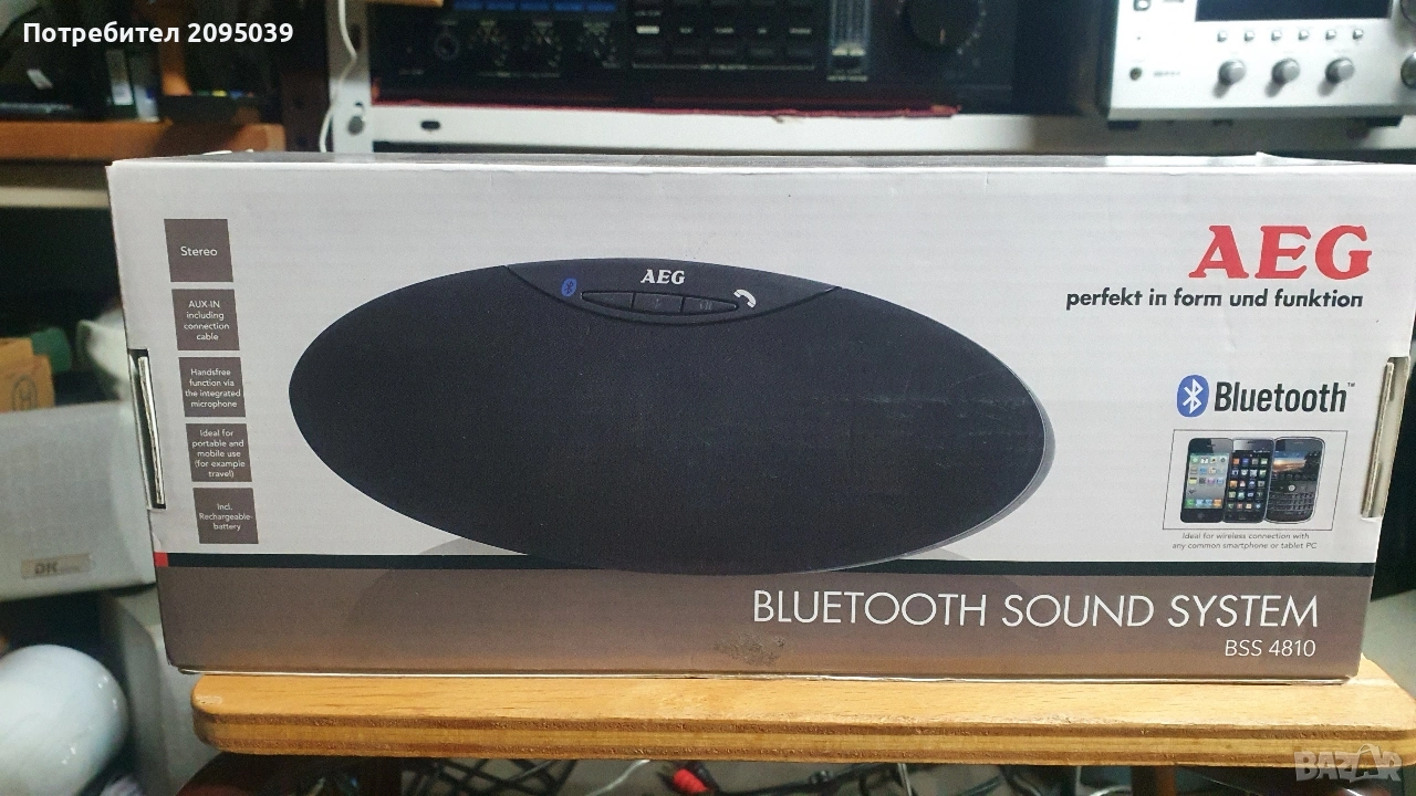 Bluetooth тонколона AEG. , снимка 1