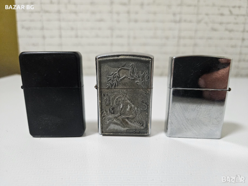 ★ █▬█ █ ▀█▀ ★ ZIPPO -  3 броя бензинова запалки., снимка 1