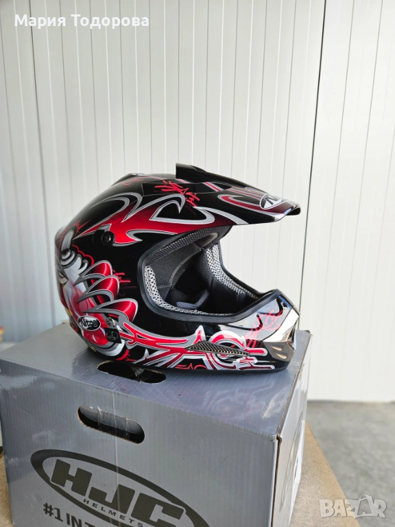 Мото каска Nitro MX419, размер L, цена: 41 €, снимка 1