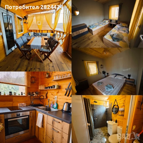 бунгало Рай беЗ край къмпинг Атлиман , снимка 1