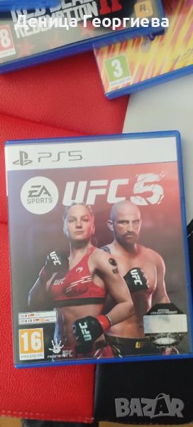 Продавам като нова UFC 5 за ps5, снимка 1