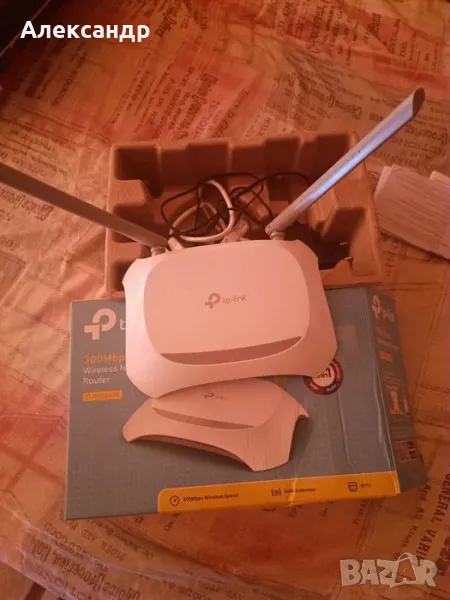 TP-Link Рутер TL-WR840N, снимка 1