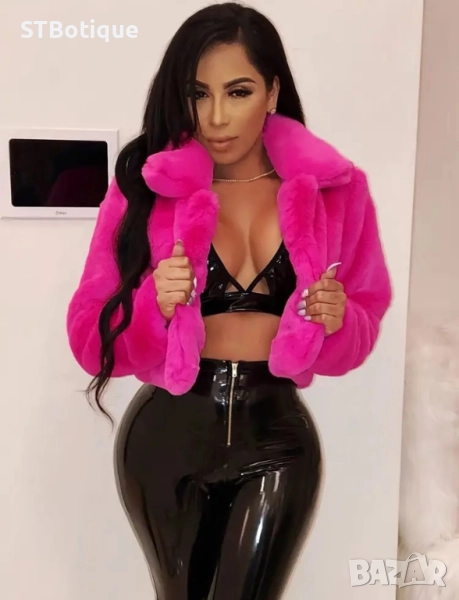 🌸 Женско Шикозно Розово Яке – STBoutique 🌸, снимка 1