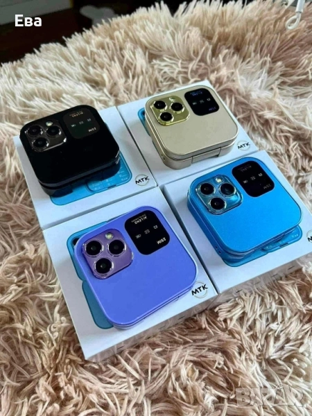 Мини сгъваем телефон , снимка 1