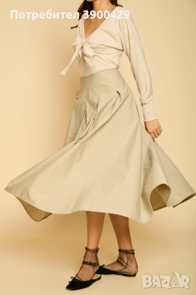 Пола Melani - Бежова, снимка 1