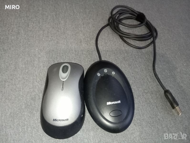 Microsoft Canada 310 Wireless Desktop Receiver 3.1 Model 1028 Optical Mouse 2000 , снимка 1