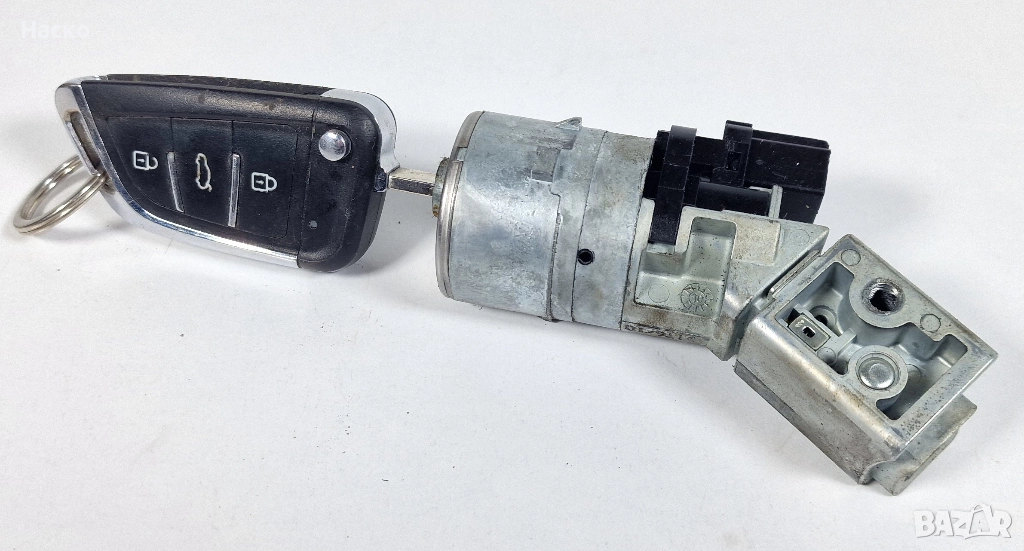 Контактен Ключ Патронник Ключ и Клеморед Контактен Ключ Ситроен Ц5 Х7 Citroen C5 X7 III 2008-2017, снимка 1