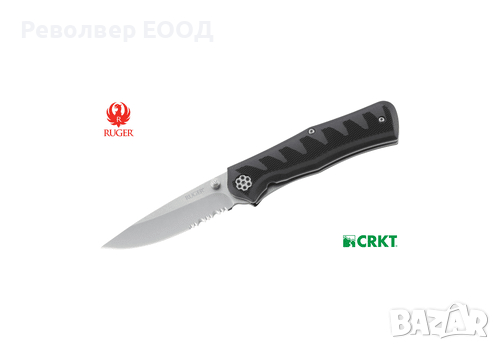 НОЖ RUGER CRACK-SHOT COMPACT COMBO EDGE ***, снимка 1