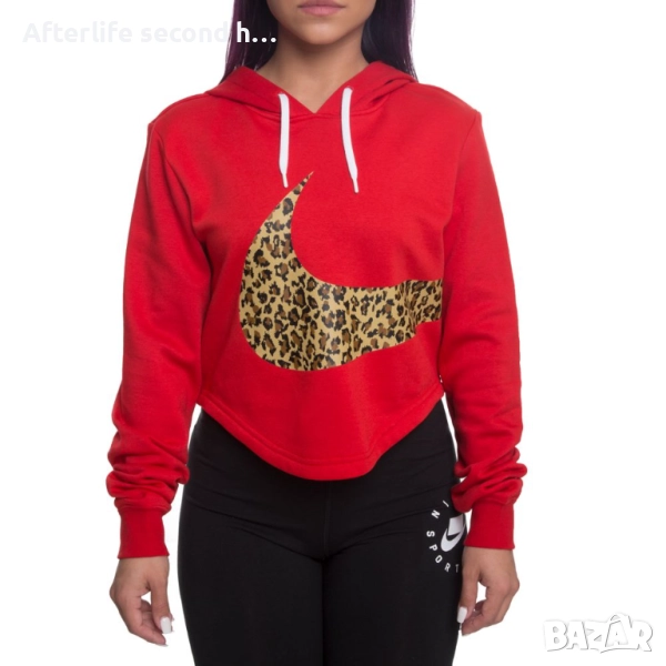 Nike Nsw Crop Flc Womens Hoodie, снимка 1