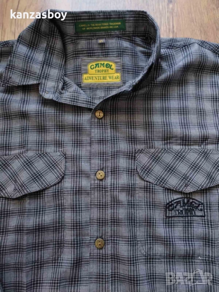 camel trophy safari shirt adventure wear - мъжка колекционерска риза ХЛ, снимка 1