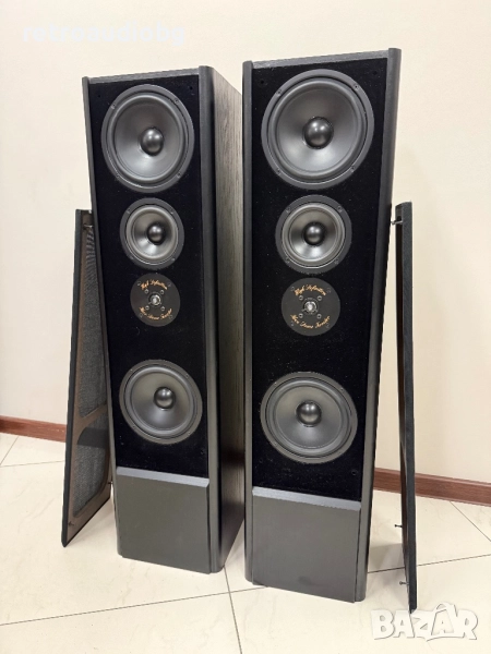 🔉Ретро трилентови подови тонколони HECO Presto 750 - 120-160W - 4 ома - Made in Germany🔉, снимка 1