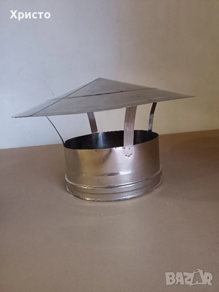 Шапка за комин инокс. , снимка 1