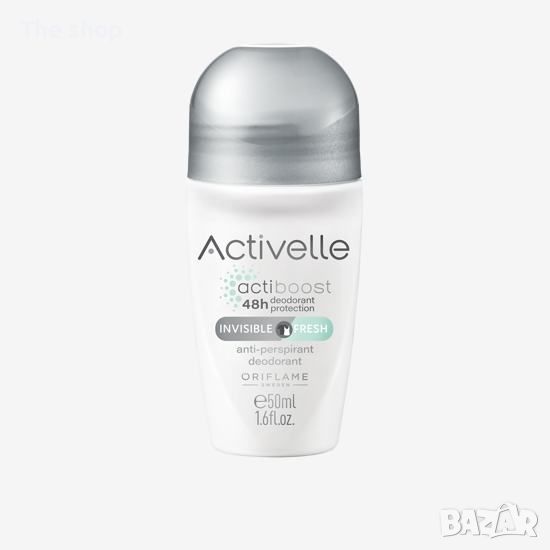 Рол-он против изпотяване Activelle Invisible Fresh (012), снимка 1