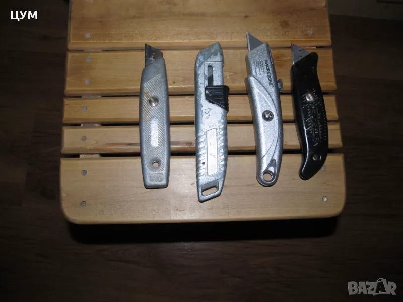 метален макетен нож - 4 броя, снимка 1