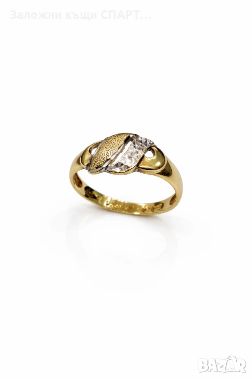 Златен пръстен-2.3гр., снимка 1
