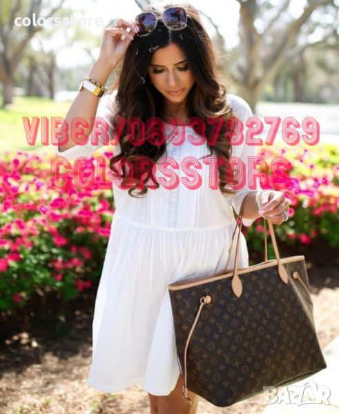 Чанта Louis Vuitton Neverfull-SG307ü, снимка 1